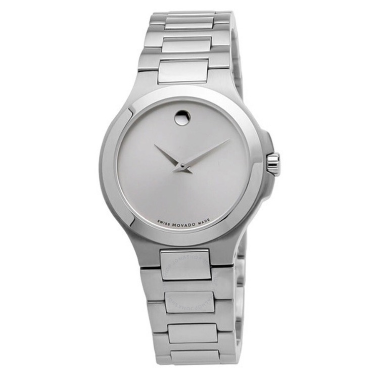 Brand New In Box Movado Ladies Corporate Exclusive Stainless Steel Watch
